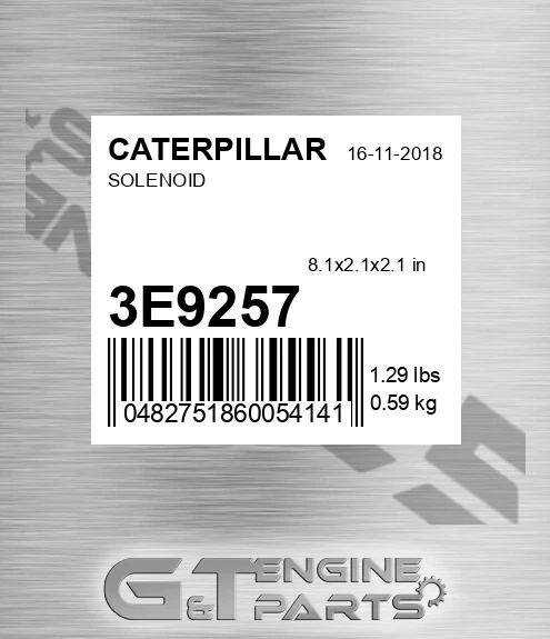 3E-9257 Solenoid