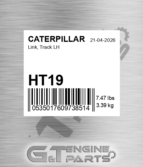 HT19 Link, Track Lh for CATERPILLAR