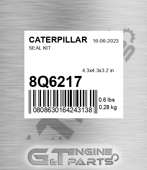 8Q6217 Seal Kit for CATERPILLAR
