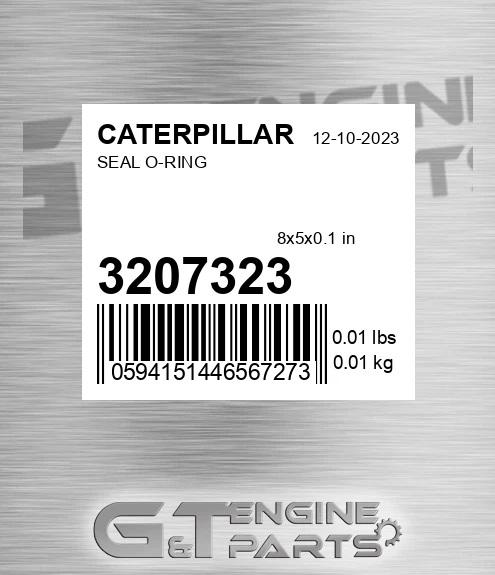 320-7323 Seal O-ring for CATERPILLAR