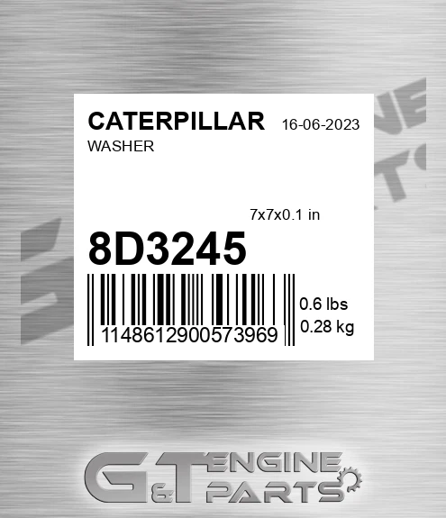 8D3245 Washer