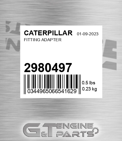 298-0497 Fitting Adapter for CATERPILLAR