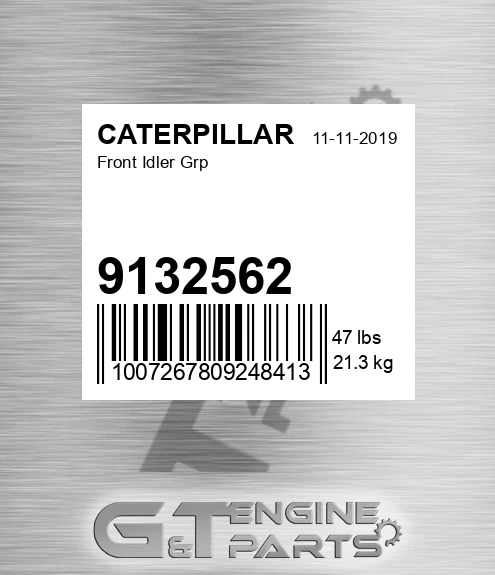 9132562 Front Idler Grp