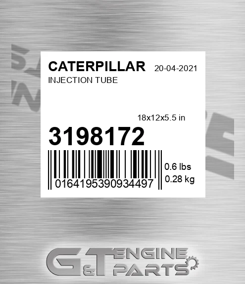 319-8172 Injection Tube