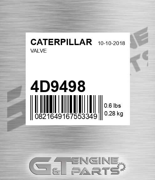 4D-9498 Valve