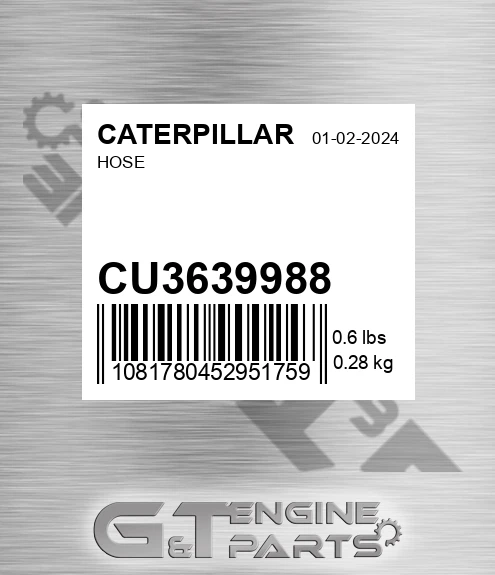 CU3639988 CATERPILLAR Hose
