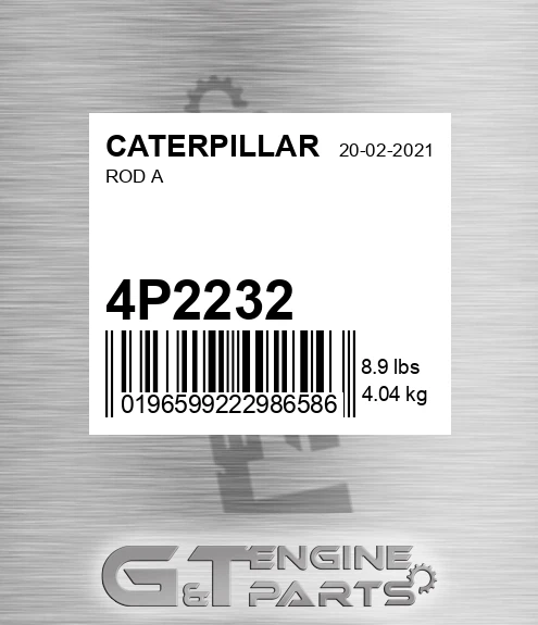 4P2232 Rod A