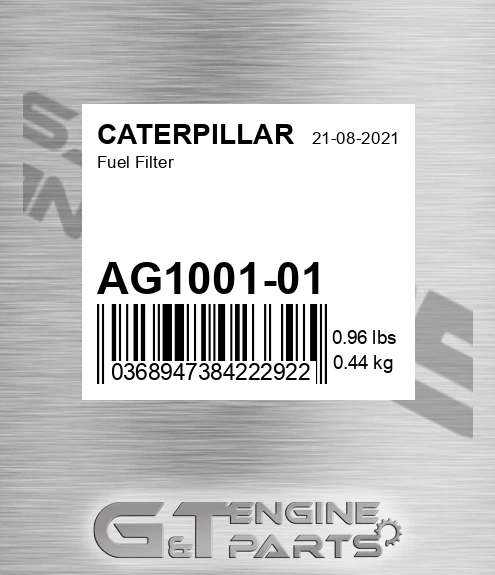 AG1001-01 Fuel Filter for CATERPILLAR