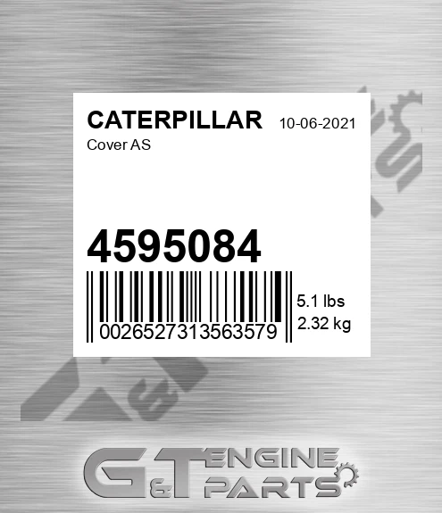 4595084 Cover As for CATERPILLAR