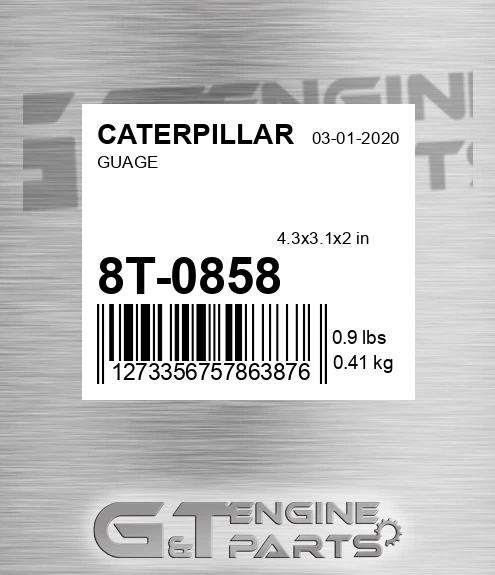 8T-0858 Guage for CATERPILLAR
