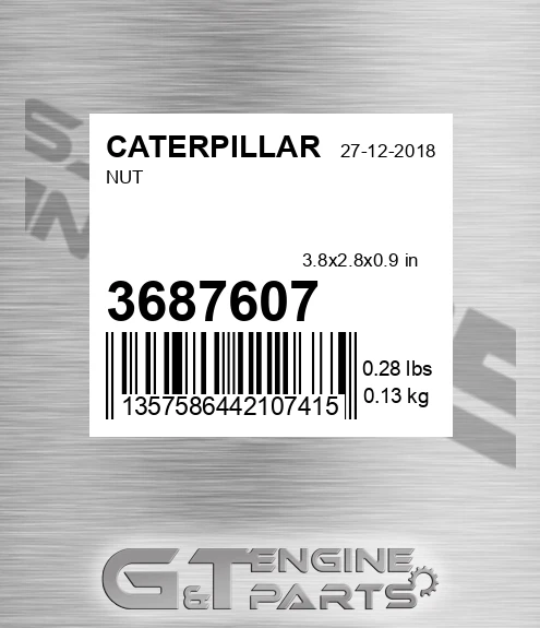 368-7607 Nut