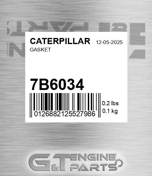 7B-6034 Gasket