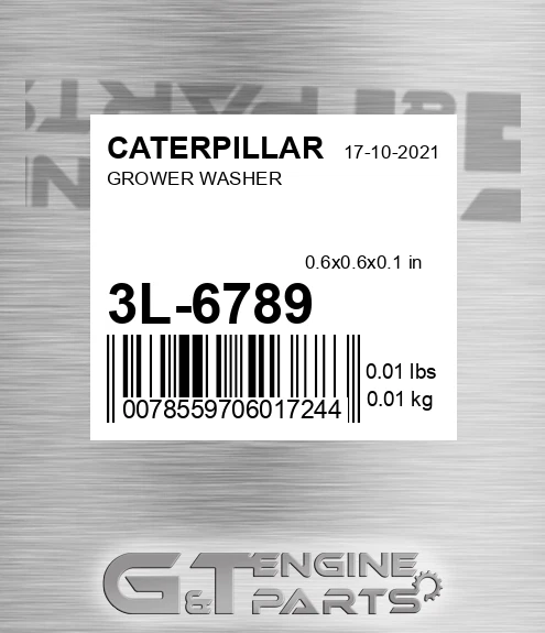 3L-6789 Grower Washer for CATERPILLAR