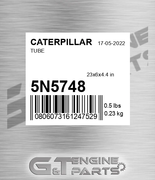 5N5748 Tube for CATERPILLAR