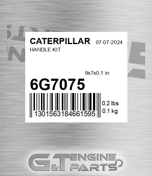 6G7075 Handle Kit