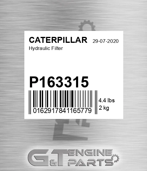 P163315 CATERPILLAR Hydraulic Filter