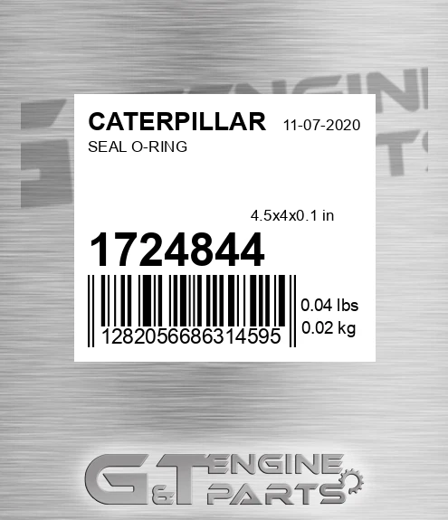172-4844 Seal O-ring for CATERPILLAR