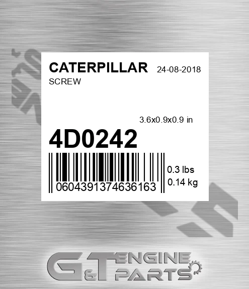 4D0242 Screw