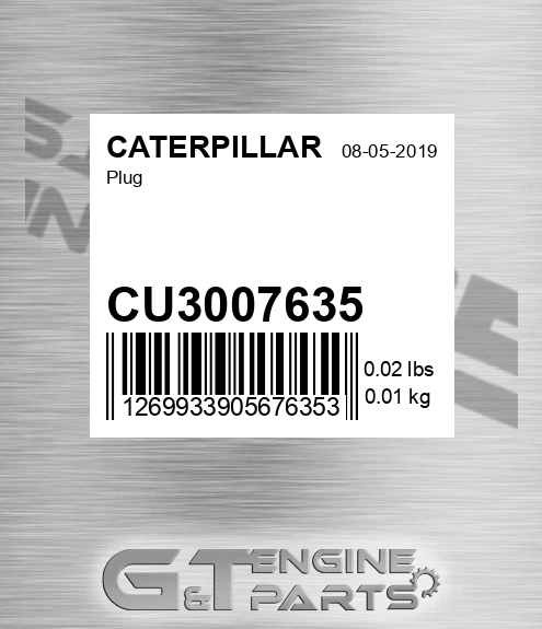 CU3007635 Plug