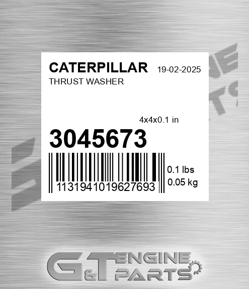 304-5673 Thrust Washer for CATERPILLAR