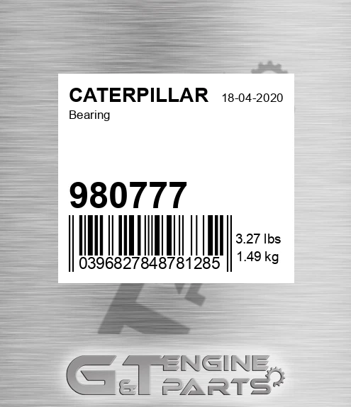 980777 Bearing