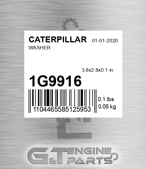 1G9916 Washer