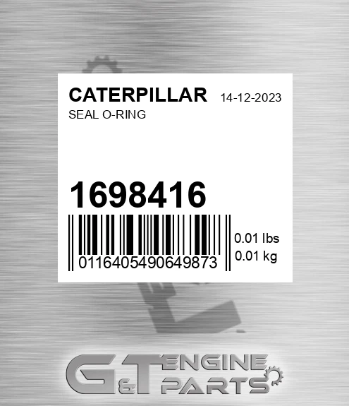 169-8416 Seal O-ring for CATERPILLAR