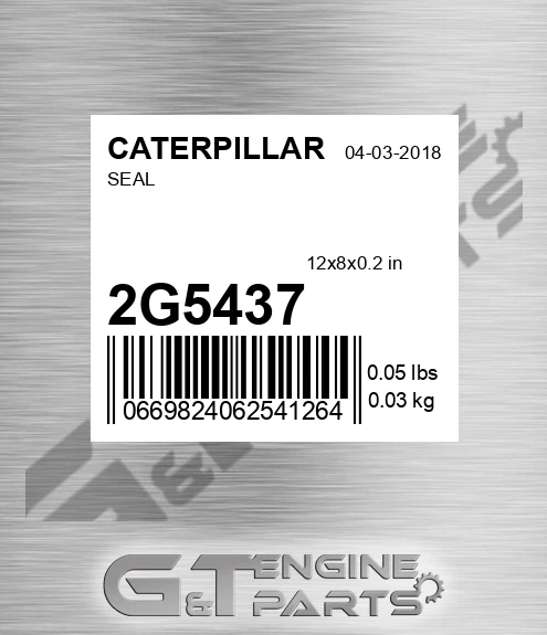 2G5437 Seal