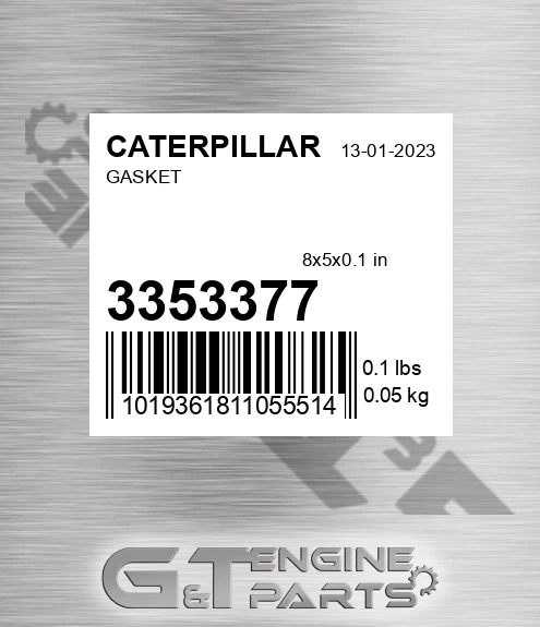 3353377 Gasket