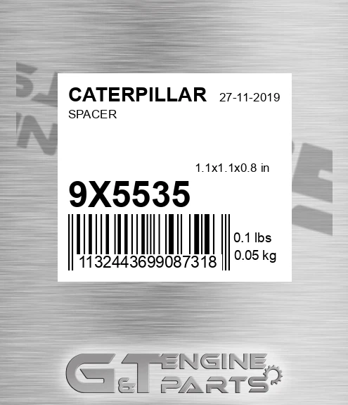 9X5535 Spacer for CATERPILLAR