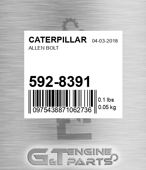 592-8391 Allen Bolt
