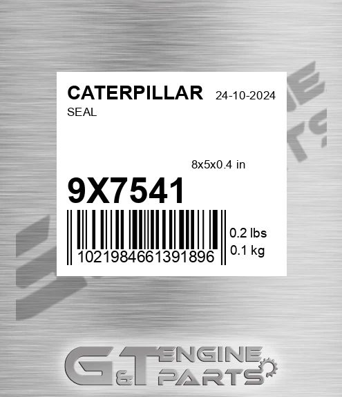 9X-7541 Seal for CATERPILLAR