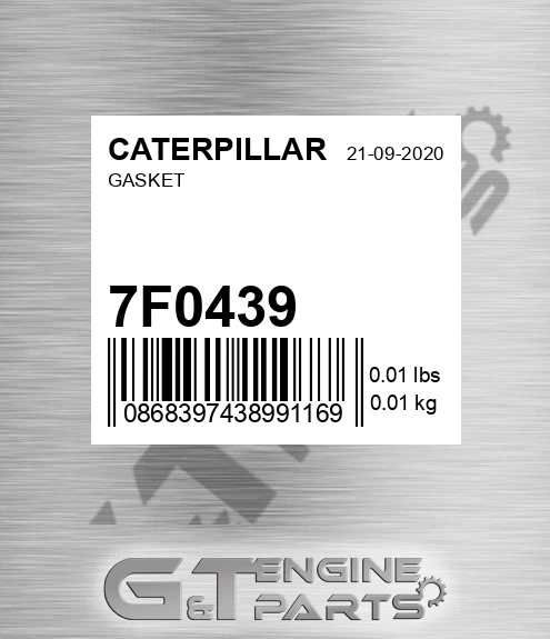 7F-0439 Gasket