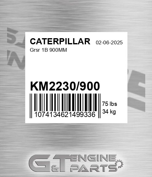 KM2230900 Grsr 1b 900mm