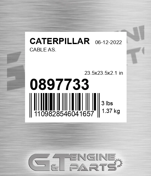 0897733 Cable As.