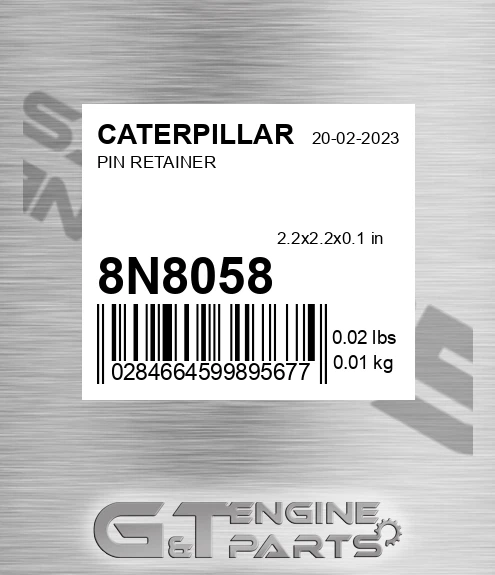 8N-8058 Pin Retainer for CATERPILLAR