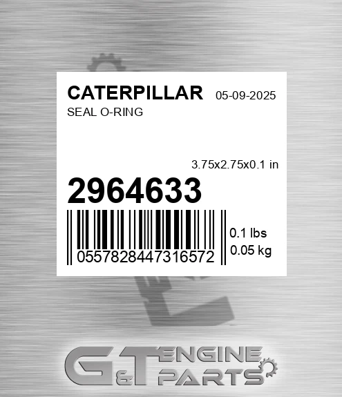 296-4633 Seal O-ring