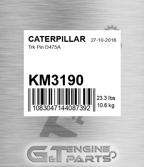 KM3190 Trk Pin D475a