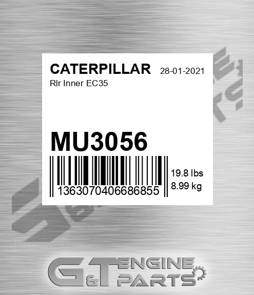 MU3056 Rlr Inner Ec35 for CATERPILLAR