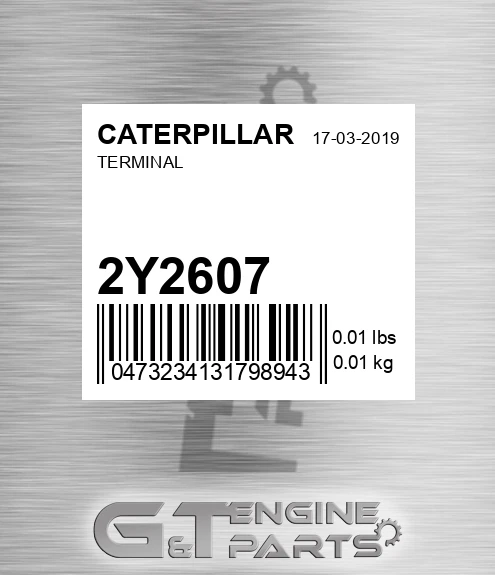 2Y-2607 Terminal for CATERPILLAR