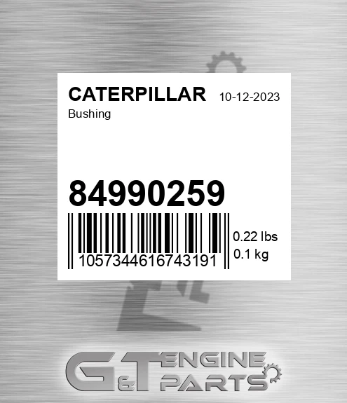 84990259 CATERPILLAR Bushing