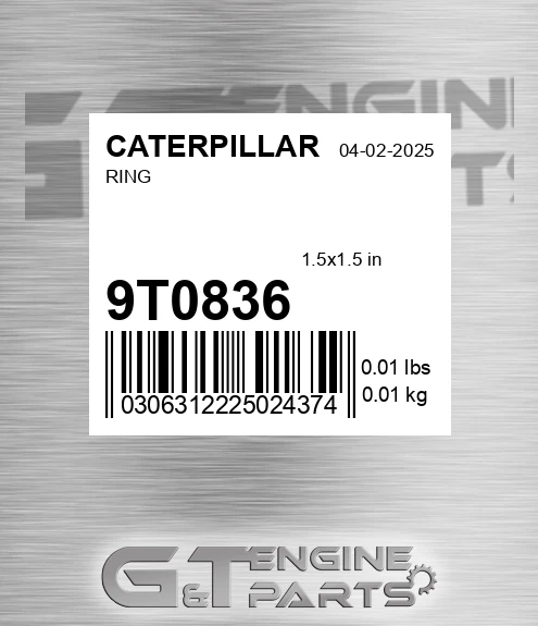 9T-0836 Ring for CATERPILLAR