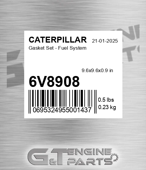 6V8908 Gasket Set - Fuel System