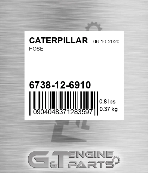 6738-12-6910 Hose