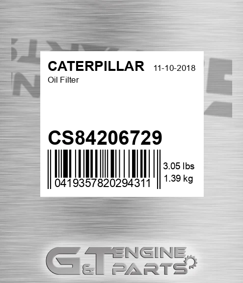 CS84206729 Oil Filter