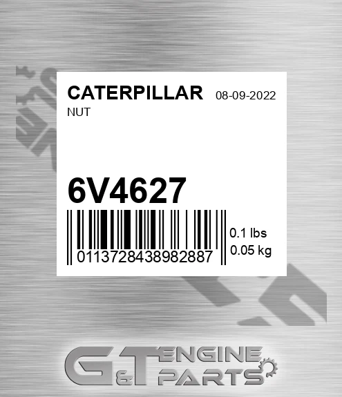 6V-4627 Nut for CATERPILLAR
