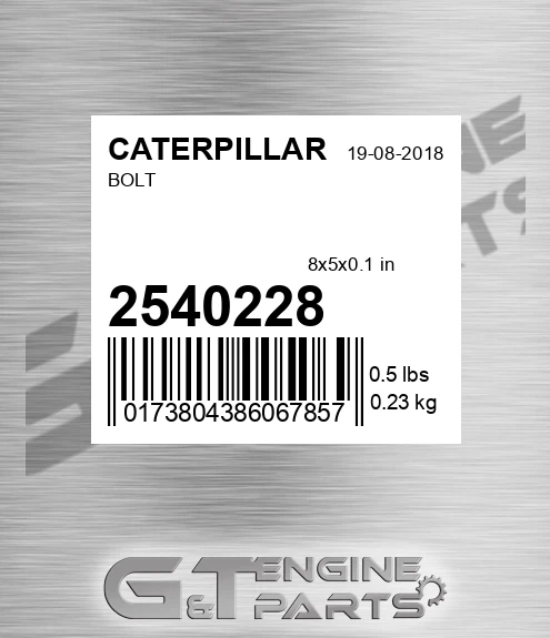 2540228 Bolt