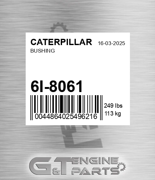 6I-8061 Bushing