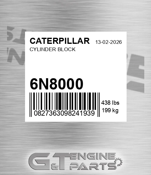 6N-8000 Cylinder Block for CATERPILLAR