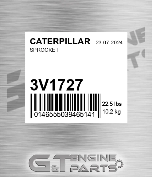 3V1727 Sprocket for CATERPILLAR